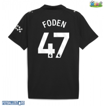 Manchester City Phil Foden #47 Bortedrakt 2025-26 Kortermet